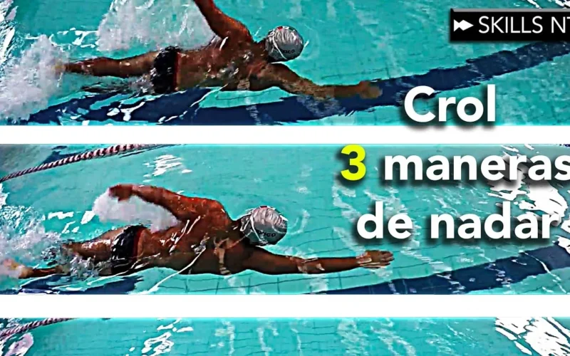 Como nadar crol en diferentes distancias de 3 maneras diferentes