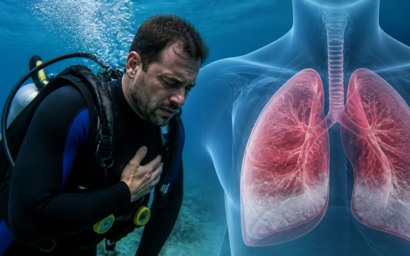 Carga pulmonar estática negativa y edema pulmonar en buceadores
