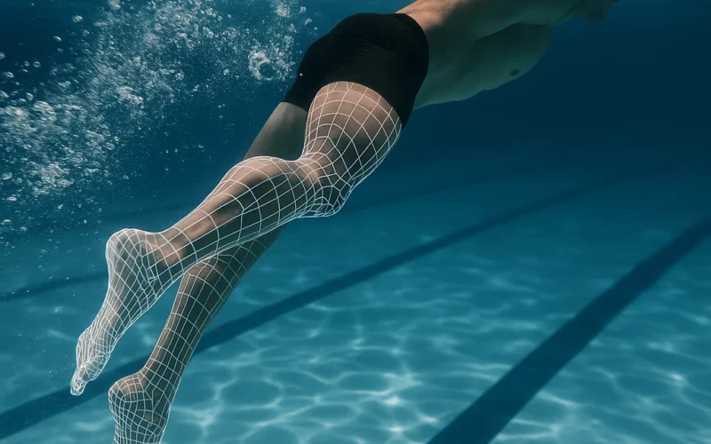 Cinemática 3D de los miembros inferiores en natación subacuática