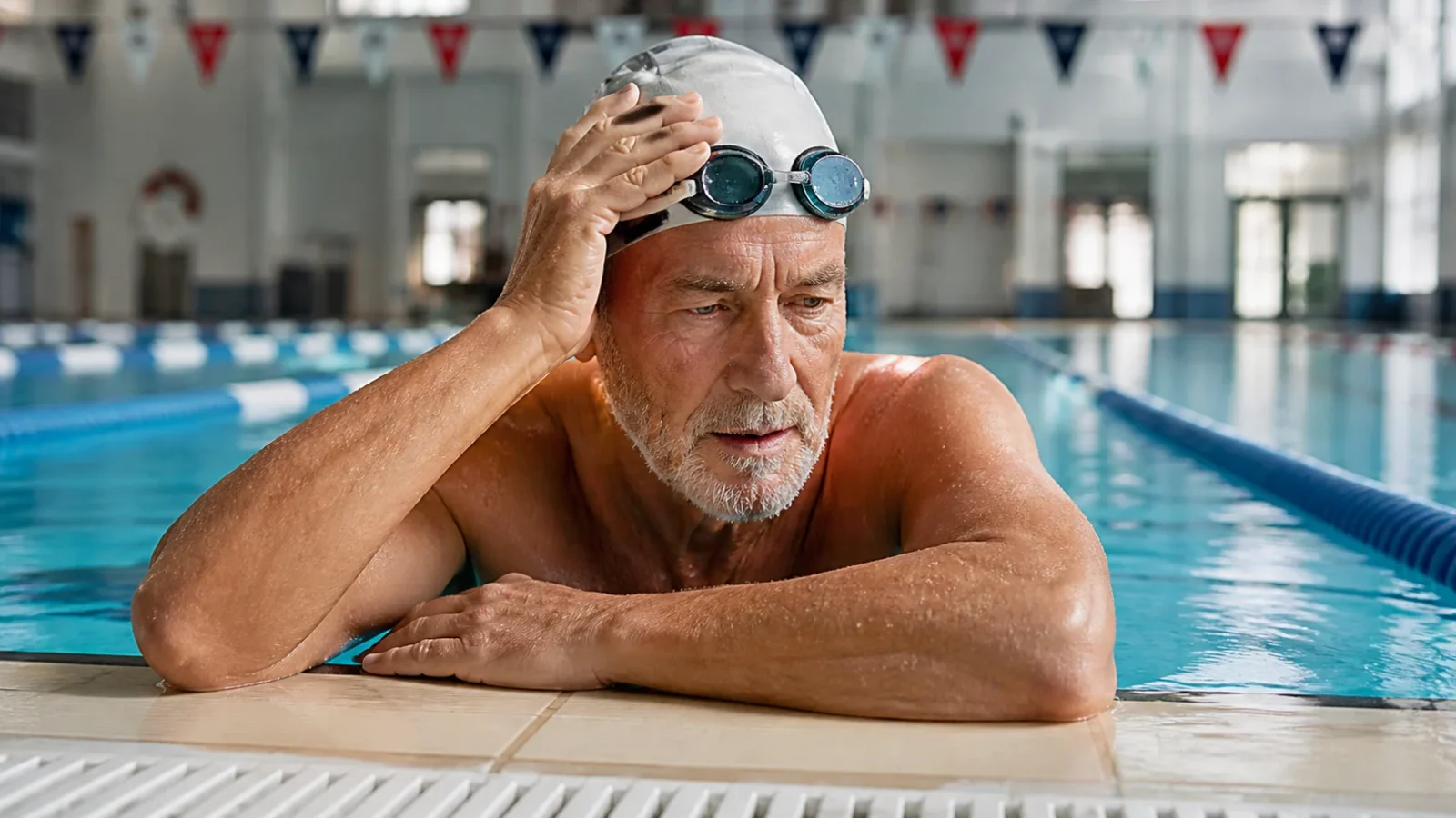 Descenso del rendimiento en natación de resistencia con la edad en masters