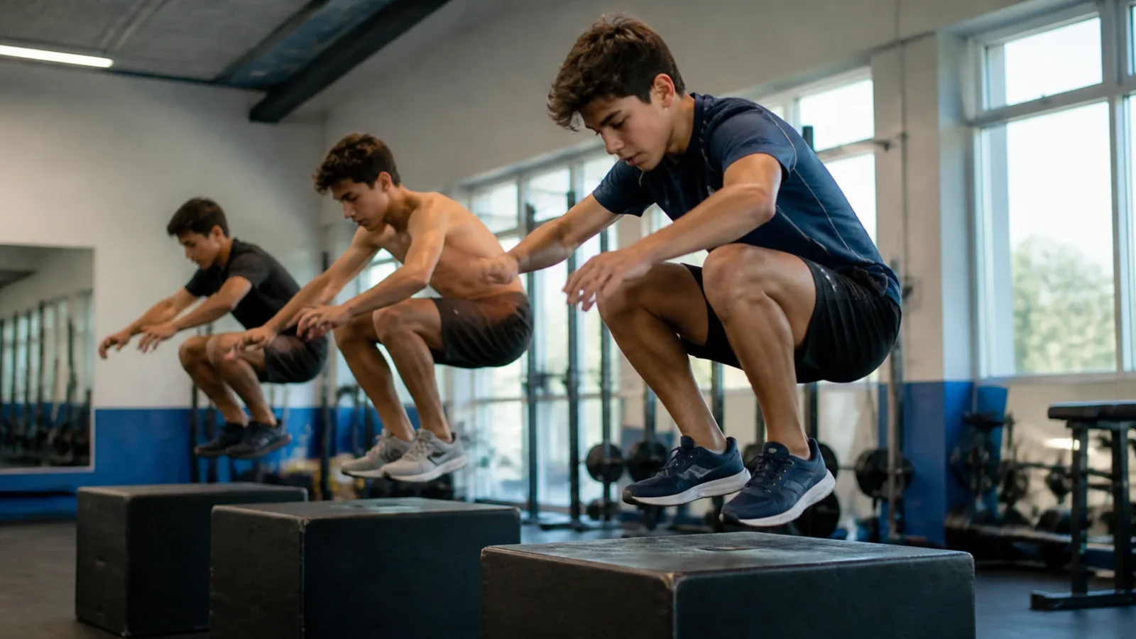 Efectos del entrenamiento pliométrico en nadadores adolescentes
