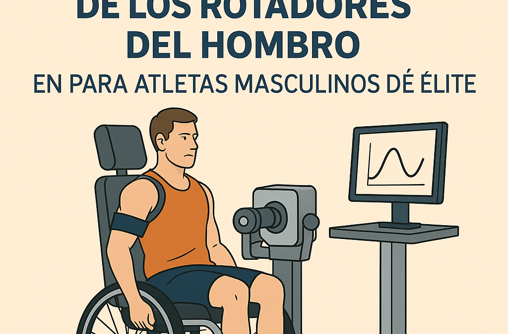 Perfiles isocinéticos de fuerza de los rotadores del hombro en Para atletas masculinos de élite